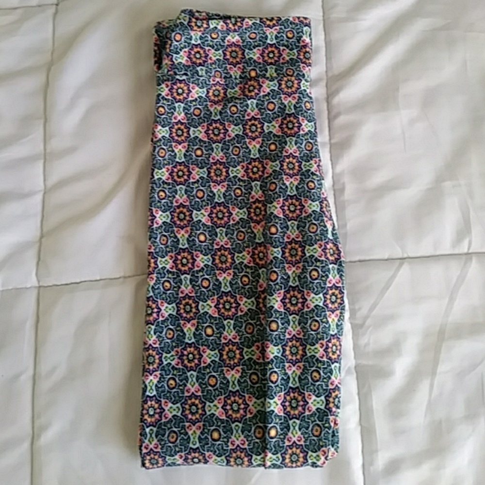 Girls youth multicolor leggings